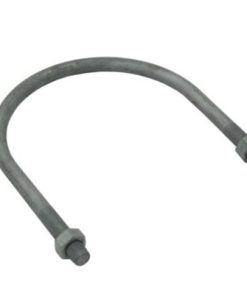 NFO Mounting clamp of the crossbar on the round pole