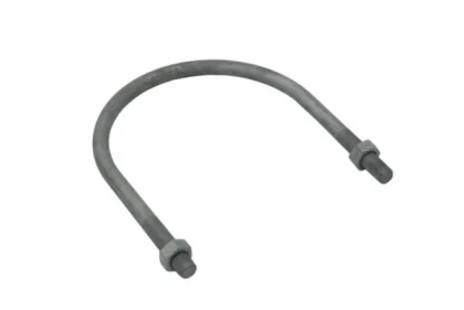 NFO Mounting clamp of the crossbar on the round pole