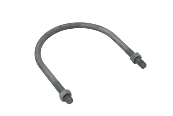 NFO Mounting clamp of the crossbar on the round pole