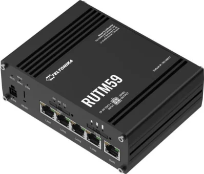 Teltonika RUTM55 Industrial 5G Wi-Fi, Serial, I O, eSIM Wi-Fi Router