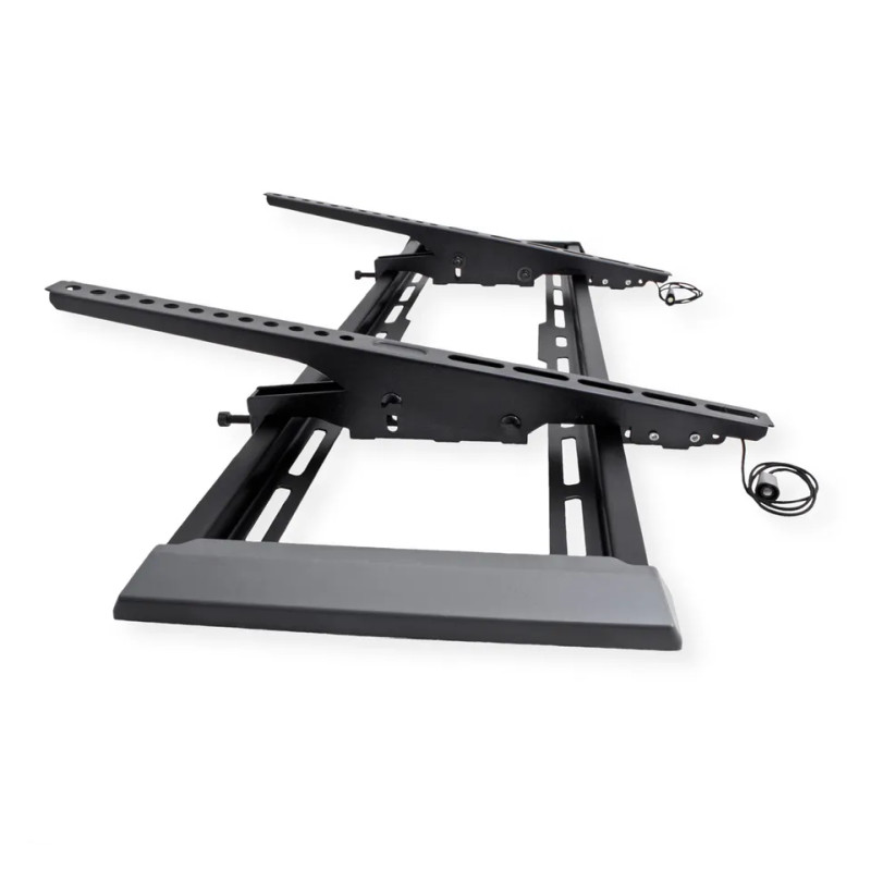 Roline VALUE zidni nosač za TV 37-80", nagibni, udaljenost od zida 47mm, nosivost 75kg, crni