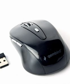 Gembird 6-button Wireless optical mouse, black