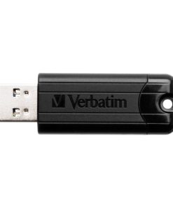 Verbatim PinStripe 128GB USB3.2 Gen1, crni