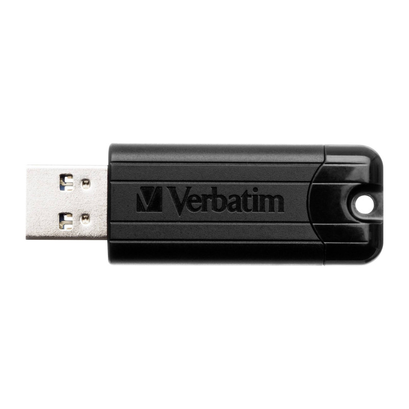Verbatim PinStripe 128GB USB3.2 Gen1, crni