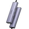 UGREEN 6-portni USB-C HUB USB-C 3×USB-A 3.0, 1×HDMI,1×RJ45,1×USB-C PD, sivi