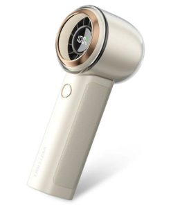 Vention USB 5V Speed (1-100) Adjustable Handheld High-Speed Fan Beige LED Display Type
