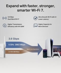 TP-Link BE3600 bežični pojačivač dometa WIFi7 (Range Extender)
