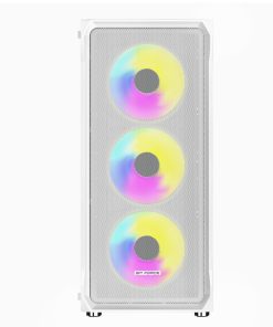 Bit Force SWAN ARGB-4 Gaming Midi Tower ATX kućište bez napajanja, bijelo