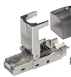 Transmedia Tool-less RJ 45 plug STP CAT 6A