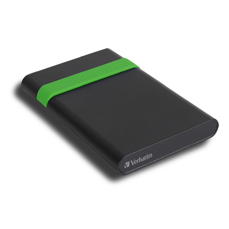 Verbatim 2.5" SmartDisk 500GB vanjski HDD, USB3.2 Gen1, Certified Refurbished, crni