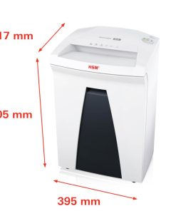 HSM securio B24 uništavač dokumenata + CD medija, trakasti + poprečni rez, 4.5×30mm, razina sigurnosti E-3/F-1/O-3/P-4/T-4, kapacitet 35l