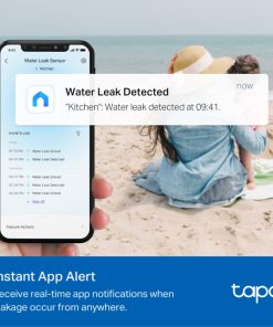 TP-Link Tapo T300 Pametni senzor curenja vode, 90dB alarm, IP67, Tapo app
