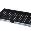 Digitus 1U fixed shelf for racks from 1000 mm depth 44x483x737 mm, up to 100 kg, black