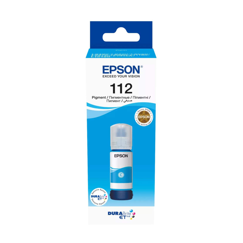 Epson tinta 112 EcoTank cijan (C13T06C24A) 70 ml