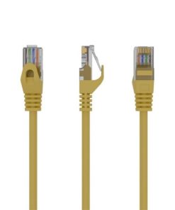 Gembird Cat6 UTP Patch cord, yellow, 0,25 m