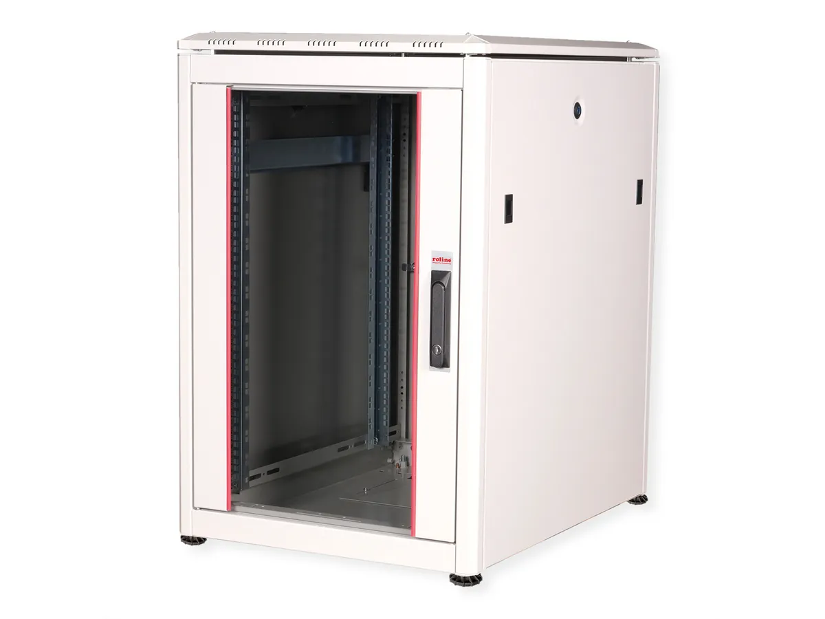 Roline 19" 16U 600×800×890 Pro podni ormar, sivi