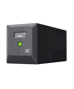 Green Cell UPS (UPSLP480) 750VA/480W, Pure sine wave, Line Interactive AVR, PowerProof with LCD