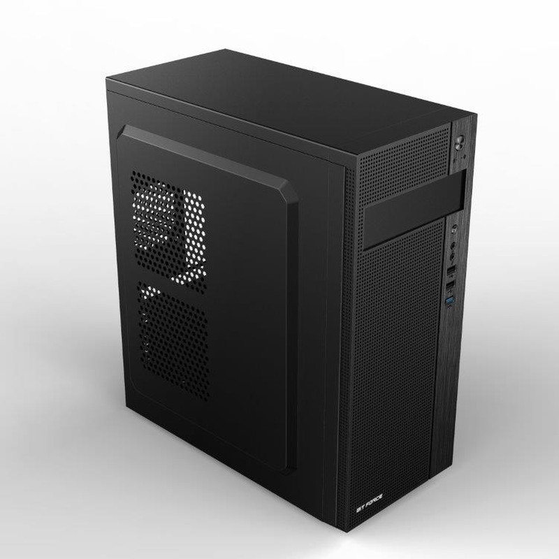 Bit Force STRIKE BS-3 Midi Tower ATX kućište bez napajanja, crno