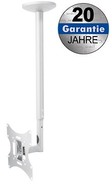 Transmedia LCD Flat Screen (25-76 cm) Ceiling Bracket, White