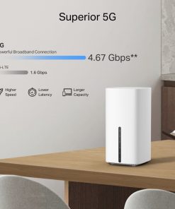 TP-Link 5G AX3000 bežični usmjerivač (Dual-Band Gigabit Router) 574Mbps/2402Mbps (2.4GHz/5GHz), 1×G-WAN, 2×G-LAN, 8×5G/LTE interna antena, 3×WiFi interna antena