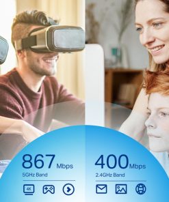 TP-Link AC1300 Archer T4U Plus bežični Dual-Band USB3.0 adapter 400Mbps/867Mbps (2.4GHz/5GHz), 802.11a/b/g/n/ac, 2×5dBi antene
