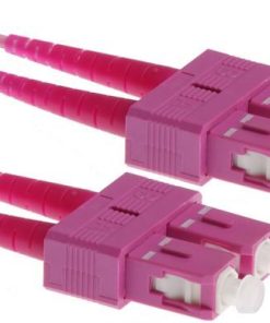 NFO Patch cord, SC-SC, Multimode 50 125, OM4, LSZH, 2mm, Duplex, 3m
