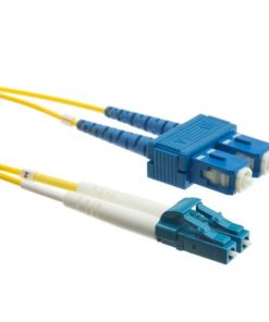 NFO Patch cord, LC UPC-SC UPC, Singlemode 9 125, G.657A2, Duplex, 3m