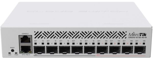 MikroTik Cloud Router Switch CRS310-1G-5S-4S IN