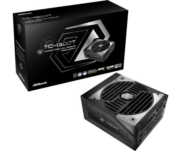ASRock PSU Taichi TC-1300T, 1300W, 80 Titanium, Fully Modular