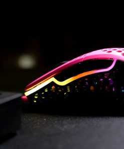 Cherry XTRFY M4 RGB igraći miš, 16000 cpi, USB, rozi