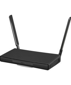 Mikrotik hAP ax3, Wi-Fi 6, C53UiG+5HPaxD2HPaxD, Quad-Core 1.8 GHz CPU, 1GB RAM, 4×Gbit/1×2.5Gbit LAN (PoE In/Out), 2.4GHz/5GHz 802.11ax, Dual Chain, RouterOS L6, desktop kućište, PSU