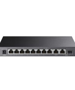 TP-Link 10-port Gigabit PoE preklopnik (Switch), 9×10/100/1000Mbps RJ45 Ports (6x PoE+, 2x PoE++, 2x Gigabit Non-PoE), 1×1000Mbps Combo SFP/RJ45 Port, metalno kućište (123W)