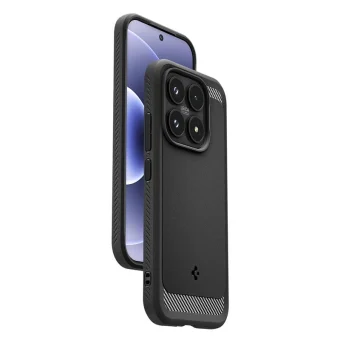 Spigen Rugged Armor, matte black - Xiaomi 17