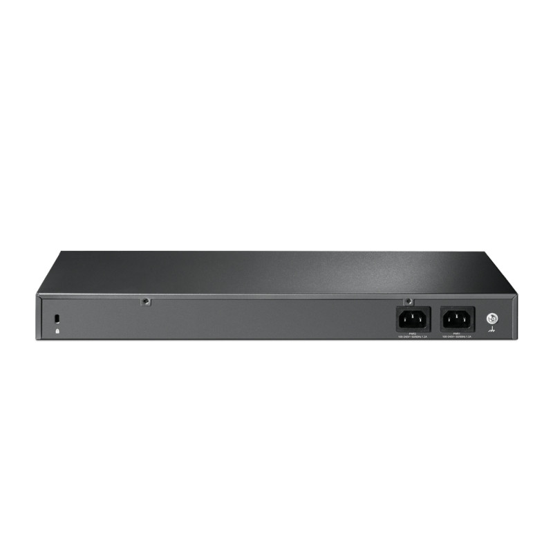TP-Link 16-Port Omada JetStream Managed preklopnik (Switch) 10GE SFP+ L2+, 16×10G SFP+, RJ45/Micro-USB Console Port, 1U 19" Rack-mount