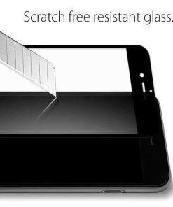 Spigen Glass zaštitno staklo za ekran telefona, 2 kom, crno - iPhone SE (2022/2020)/8/7