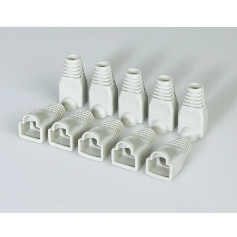 Roline RJ45 pregibnica za konektor, siva (10 kom./pak.)