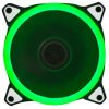 NaviaTec PC Case Fan 120mm, Green LED