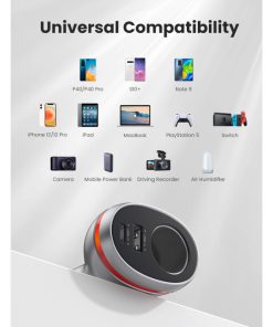 UGREEN auto punjač 84W, USB-C, USB-A, PD, QC 3.0, srebrni