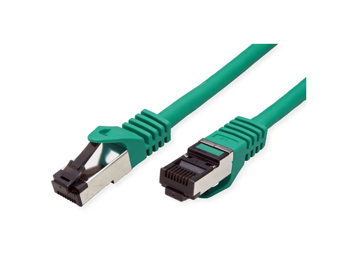 Roline VALUE S/FTP mrežni kabel Cat.8 (Class I), LSOH, stranded, 1.0m, zeleni
