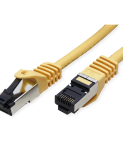Roline VALUE S/FTP mrežni kabel Cat.8 (Class I), LSOH, stranded, 1.0m, žuti