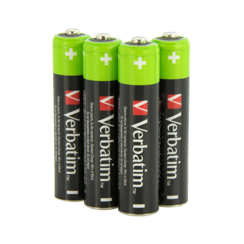 Verbatim AAA-LR03 Micro punjiva baterija NiMH,950mAh (4 komada)