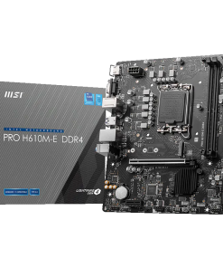 MSI MB H610M-E DDR4, S.1700, 2xDDR4/3200, PCIe 4.0, G-LAN, VGA/HDMI, mATX