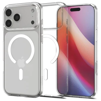 Spigen Liquid Crystal MagSafe, clear white - iPhone 17 Pro