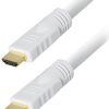 Transmedia High Speed HDMI cable with Ethernet 1m White