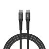 Verbatim Sync & Charge Magnetic kabel USB-C na USB-C, M/M, 60W PD3.0/QC3.0, crni, 1.2m