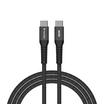 Verbatim Sync & Charge Magnetic kabel USB-C na USB-C, M/M, 60W PD3.0/QC3.0, crni, 1.2m