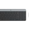Logitech MK470 Slim bežična tipkovnica+miš, USB, crna (920-009264)