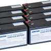 Avacom baterijski kit za APC RBC27 (8 bater.)