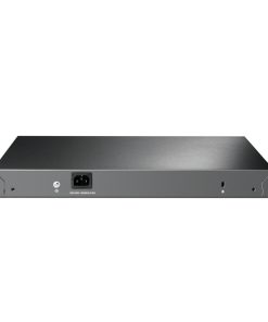 TP-Link Omada JetStream 28-port Gigabit L2+ Smart PoE+ preklopnik (Switch), 24×G-LAN, 4×10G SFP+, RJ45/microUSB console, 19" rack-mount (384W)