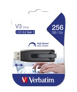 Verbatim V3 256GB USB3.2 Gen1, crni